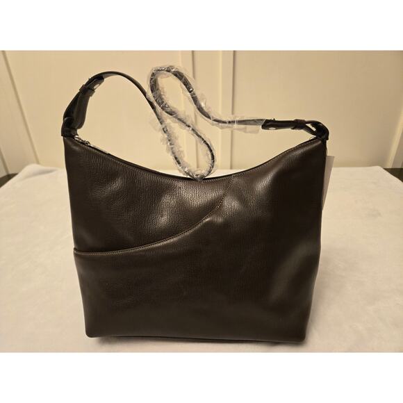 Maxx New York Brown Leather Purse Handbag NWT - Picture 1 of 14